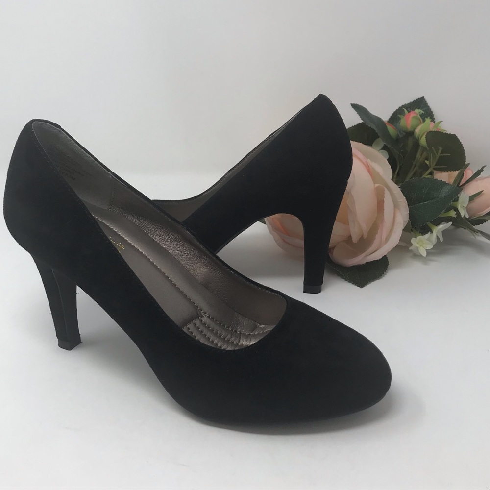 EasySpirit Women’s Heel’s Shoes Suede Black W - Picture 4 of 8
